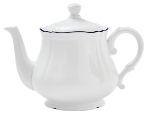 Ginori Corona Blu Teapot